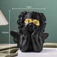 thumbnail image 4 of Hecha a Mano con Estatua de Ángel con Orificio de Drenaje, Jrón de Resina, Florero, pa El , Adorno de Escritorio, Manualidades Colco Maceta de estatua de ángel, 4 of 8