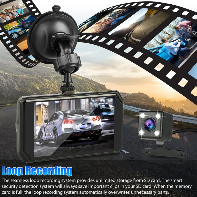 Dash Cam for Cars, 1080P Full HD DVR Car Driving Recorder 3.0 Inch IPS  Screen Dashboard Dashcam Dash Camera with 170° Wide Angle Car Driving  Recorder