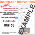 thumbnail image 3 of 2005 Pontiac Montana SV6 Wiper Blades (Set of 2), 3 of 3