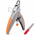 thumbnail image 4 of Dog Nail Clipper with LED Light for Dogs & Cats, Pet Nail Trimmer with Magnifying Glass, Nail Catcher, Stainless Steel Blade & Free Nail File, 4 of 9