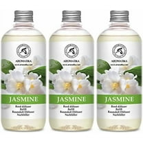 Jasmine Reed Diffuser Refill - 3x17 Fl Oz Natural Essential Jasmine Oil, Fresh Long-Lasting Fragrance, Ideal for Aromatherapy, SPA, Home.
