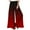 Red womens pants, variant on Wycnly Pants for Women Womens Linen Pants Summer Fashion Gradient Print Loose Wide Leg Palazzo Long Pants Casual Elastic Waist Ladies Trousers