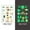 E, variant on Luminous Clover Tattoo Irish Glow in The Dark Tattoos St-Patrick's Day Shamrock Lucky Four Leaf Clover Stickers Party Favor Classroom Gift