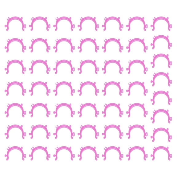 Ngheia Sewing Bobbin Clips 50 Pcs Bobbin Holder Plastic Sewing Tool Clip Accessory Thread Clamps Clips Holder Tool Spools Organizers for Diy Craft Embroidery