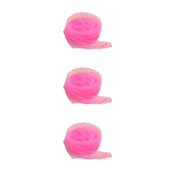 Sonducket Pañuelo cuadrado Pañuelo de gasa Accesorios de tela para representaciones teatrales Rosa Type1 NO1