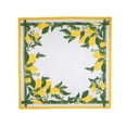 thumbnail image 5 of Fingercraft Cloth Napkin, Cotton Linen Blend Printed Table Napkins, Soft and Absorbent Fabric, 12 piece , 20x20In Lemon Print, 5 of 7