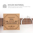thumbnail image 3 of MasteelfCA 4 Ensembles de Cordes en Nylon Durables pour Instrument de Musique Ukulélé (Blanc), 3 of 7