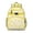 Yellow-34, variant on Vintage Botanical Floral School Backpack Spacious Adjustable Padded Straps Chest Buckle Water-resistant Durable Bookbag for Daily Use