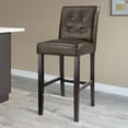 thumbnail image 2 of CorLiving Antonio Bar Height Barstool in Bonded Leather, 2 of 6