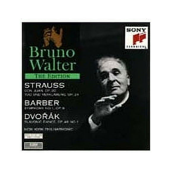 Bruno Walter Editon: Strauss/Barber/Dvorák (CD) by New York Philharmonic, Bruno Walter (conductor)