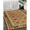 thumbnail image 2 of Ahgly Company Indoor Rectangle Traditional Gold Southwestern Area Rugs, 8' x 12', 2 of 6