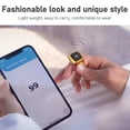 thumbnail image 3 of Counter Ring, Easy Counting Integrate CNC Button Finger Counter Support APP Clear Display Vibration Motor 20MM  for Outdoor Sports Pink,Brown, 3 of 7