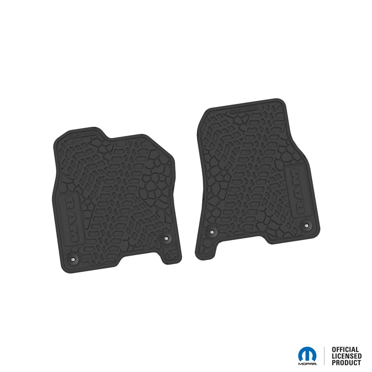 Dodge Ram Floor Mats 1922 Dodge Ram 1500/2500/3500 2 Piece Tire Tread