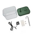 thumbnail image 2 of Fuente de agua para gatos, dispensador de agua transparente para mascotas, silencioso, automático, alimentado por USB, con tubo de codo, 1,5 L, 2 of 8
