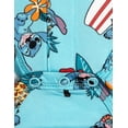 thumbnail image 4 of Disney Lilo & Stitch Baby Boy or Girl Short Sleeve Button-Down Bodysuit and Shorts Set Light Blue/Khaki Stitch, 4 of 5