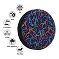 thumbnail image 2 of Kdxio Multicolor Bowling for Tire Cover Wheel Protectors Tyre Covers Weatherproof Wheel Covers Universal Fit for Trailer Rv SUV Truck Camper Travel Trailers 17 inch, 2 of 5
