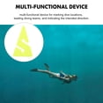 thumbnail image 3 of WEUVEB 1Set Yellow ABS Diving Line Marker for Position Marking in Underwater Exploration, 3 of 7