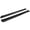 Black, variant on Ikon Motorsports Compatible with 15-23 Ford F150 SuperCrew Cab V Style Running Boards Side Step Bar Silver