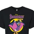 thumbnail image 3 of Disney - Darkwing Duck - Original Logo - Juniors Cropped Cotton Blend T-Shirt, 3 of 5