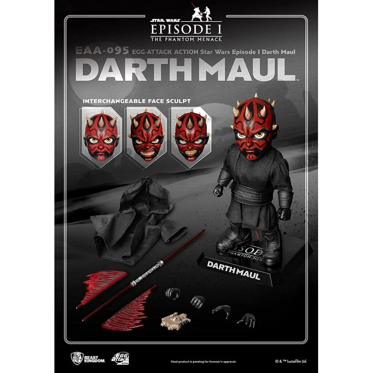 Star Wars Episode I: The Phantom Menace Darth Maul Egg Attack 6-Inch Action  Figure 