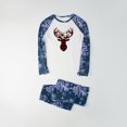 thumbnail image 1 of Offres de Noël Ensemble Parent-Enfant Chaud de Noël Pyjama d'Intérieur Imprimé Ensemble Deux Pièces pour Papa, 1 of 8