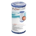 thumbnail image 3 of Bestway Swimming Pool Filter Pump Replacement Cartridge Type III/A, 4 Pack, 3 of 6