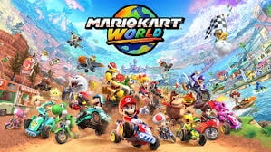 Nintendo Switch 2 Gaming Console with Mario Kart World and Kirby Air Riders Bundle