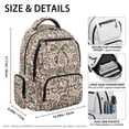 thumbnail image 7 of Yspwyqan Girls Lightweight Backpack for School, 17" Backpack for Little Girls with Front Pocket, Fits 15.6 Laptop, Camo Bow Cute Purse for Elementary Primary Back to School Gifts, 7 of 7