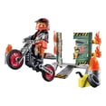 thumbnail image 3 of Set de Juego Playmobil Starter Pack Moto con pared de Fuego 29 Piezas, 3 of 4