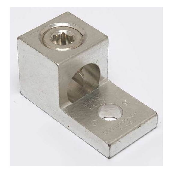 Burndy MechConn,Aluminum,1/2 in,Hex KA44U