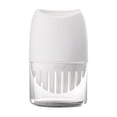 thumbnail image 2 of Double-Layer Chopstick Storage Box with Diatomite Pad, Plastic Utensil Holder, Drainage Drying Rack for Spoons Knives, White Kitchen Countertop Organizer, 2 of 6
