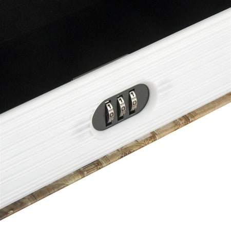 Barska - Paris Book Lock Box with Combination Lock - Beige/Brown