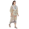 thumbnail image 3 of Gypsie Blu Women's Plus Size Kaftan Dresses Printed Long Maxi Dress for Ladies Girls, 3 of 7