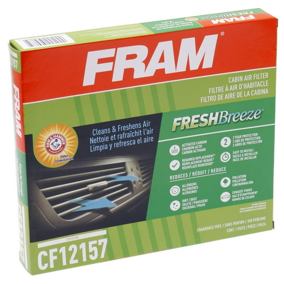 CF12157 Filtre à air FRAM® FB 98 % d'efficacité de filtration