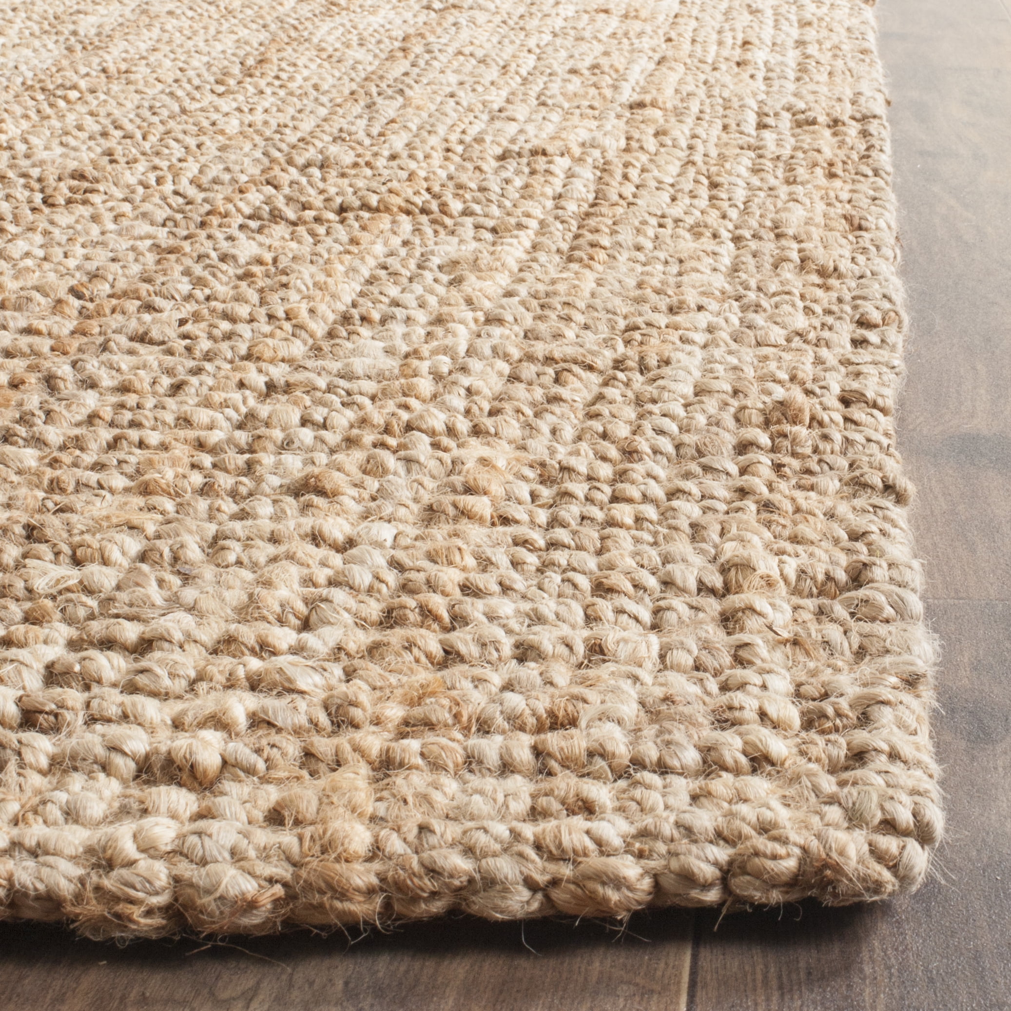 Safavieh Natural Fiber Levi Solid Area Rug, Natural, 8' x 8' Square