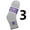 3-pairs Gray, variant on 12-Pack Diabetic Socks Ankle Unisex Physicians Approved Socks Size 10-13 Black