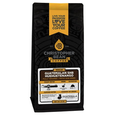 Guatemala Antigua Green Coffee - Guatemala Antigua Regular Whole Bean Coffee, 12 Ounce Bag