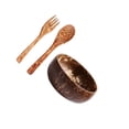 thumbnail image 4 of Guardoinrt Coconut Shell Fruit Salad Rice Bowl Kitchen Creative Unique Structure Handcrafted For Long Lasting Coconut Shell Bowl Style C, 4 of 6