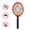 red, variant on Electric Flys Swatter, Bug Zapper, Mosquito Zapper Racket, Gold Zone Voltage, 3-Layer Safety Mesh Use with Pro Swat Tips, Handheld Flys Zapper for Indoor, Outdoor - Red