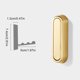 thumbnail image 2 of Toalla Oculta Gancho Ropa Plegable Almacenamiento Zapato (dorado), 2 of 9