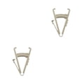 thumbnail image 3 of Vogacara Calibrador de pliegues cutáneos preciso portátil para adultos atlético 0-70mm probador de grasa corporal Manual herramienta de Beige 2Conjunto, 3 of 6