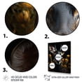thumbnail image 3 of Designart "Antelope Photo Black Selfie II" Animals Floater Framed Canvas Art Print, 3 of 7
