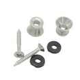 thumbnail image 3 of LeeQinersw Electric Guitar Strap Buttons Replace Straplock Buttons Accessories End Pins Silver, 3 of 8