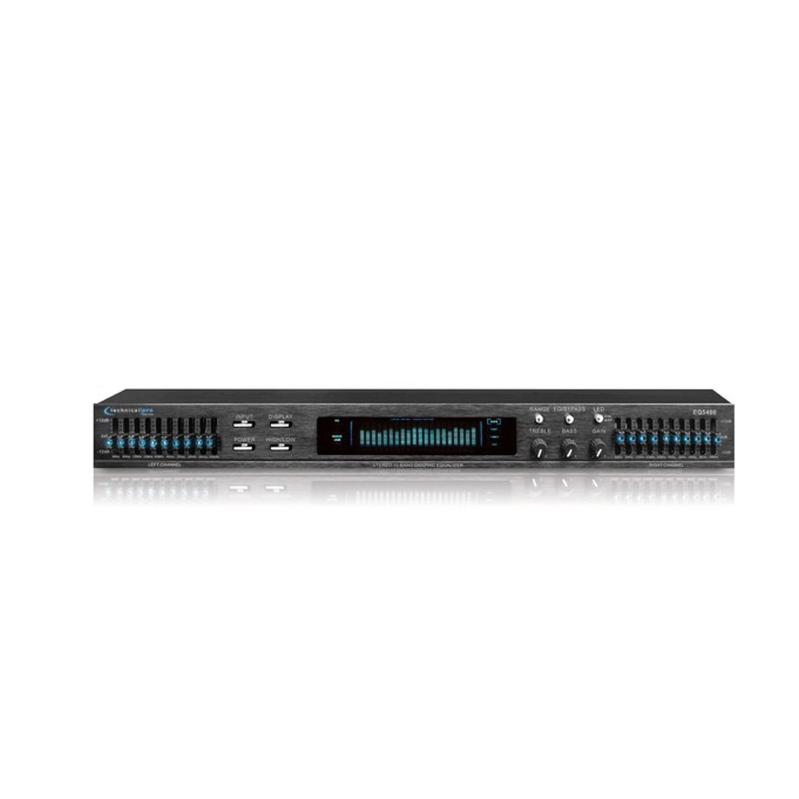 TECHNICAL PRO DUAL 21 BAND PROFESSIONAL PRO DJ EQUALIZER w// DIGITAL SPECTRUM NEW