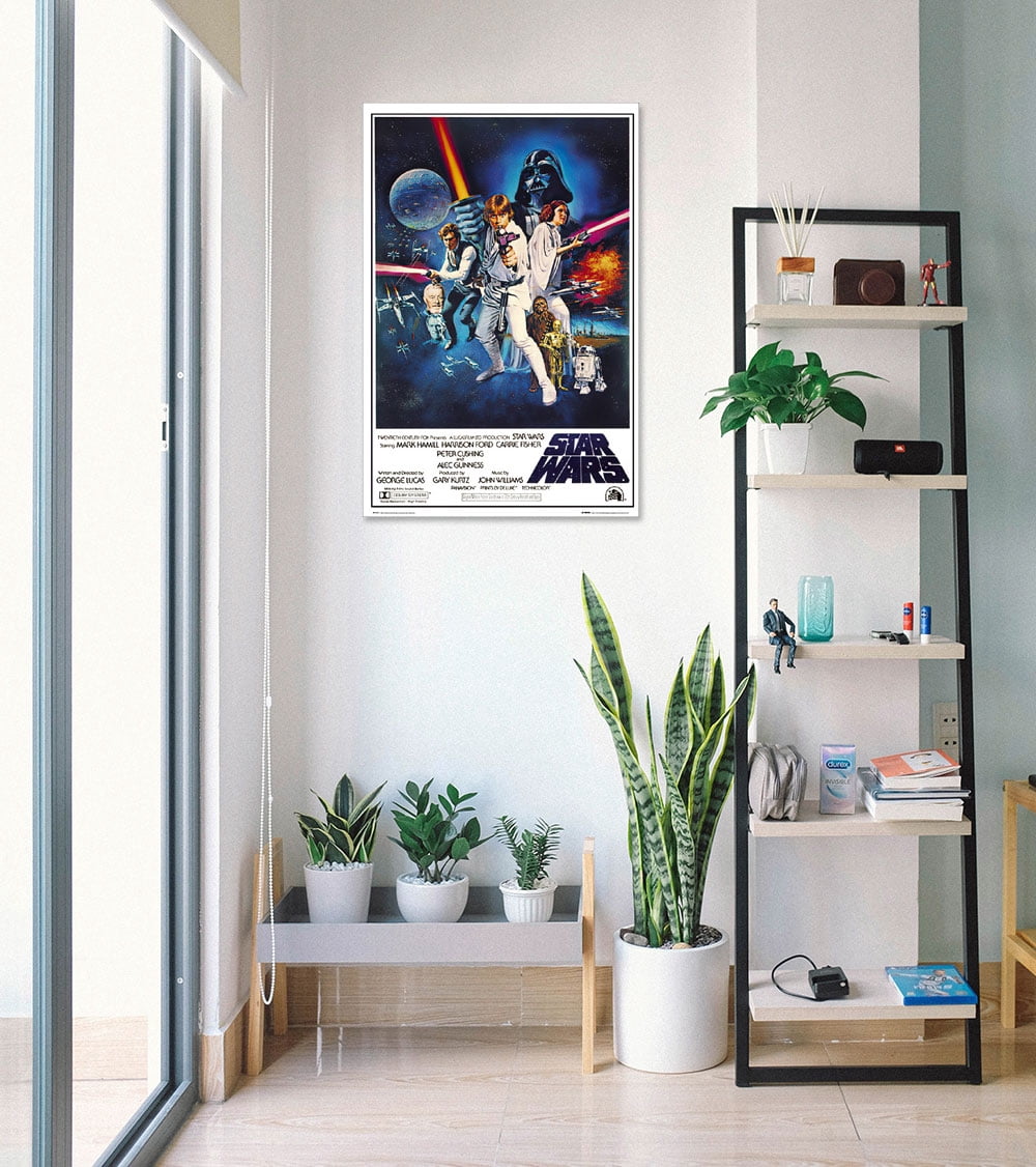 Star Wars Movie Poster Set - All 6 Episodes (24x36 Inches Each), Unframed Reproduction Prints 10 thumbnail image