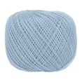 thumbnail image 1 of 164 Yards Size 3 Sky Blue Cotton Crochet Thread Lace Weight Yarn Tatting Thread for Crocheting Knitting Embroidery Sewing, 1 of 7