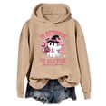 thumbnail image 4 of Cancer Shirts Women In October We Wear Hood Sweatshirt, 4 of 4