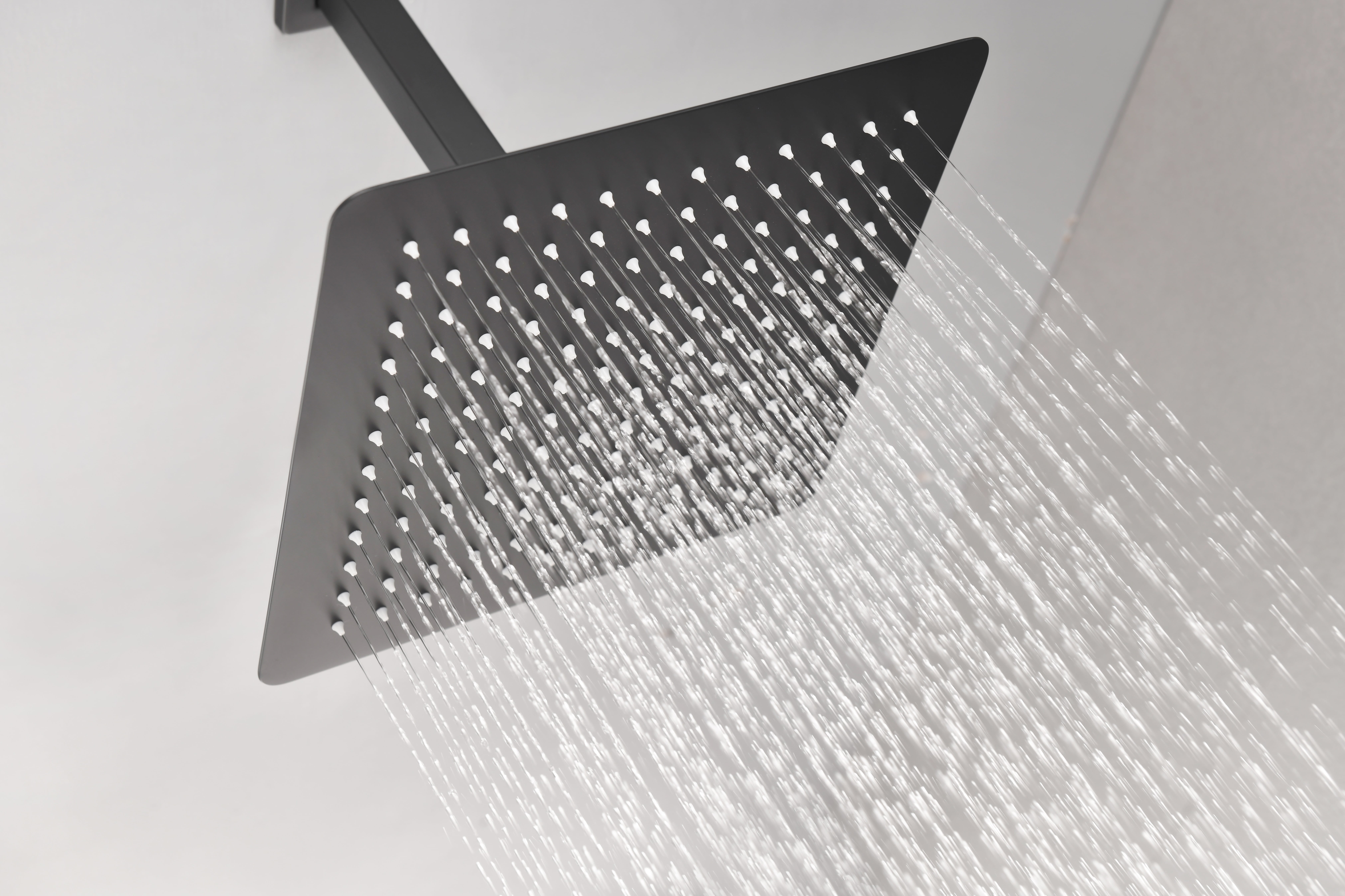 Rain Shower Head High Pressure Rainfall Showerhead Water Saving