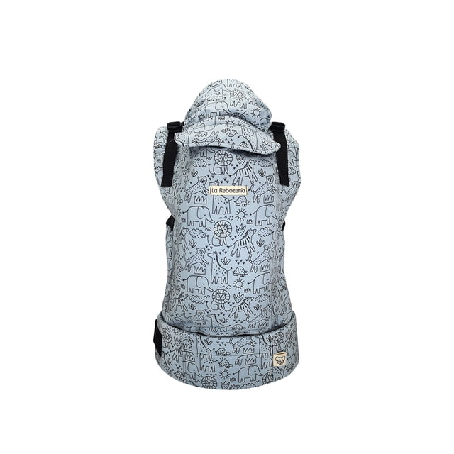 La Rebozería Portabebé ergonómico Nukú Dryfit bebé ajustable transpirable
