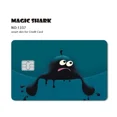 thumbnail image 1 of 1pc Watemelon Gold Coin Hunter Anime Cartoon Smile Matte Front Cover Sticker Film Skin for Metro Debit Credit Card, 1 of 7
